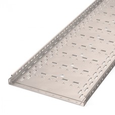 Лоток перфорированный Стандарт INOX (AISI 409) 500х50х3000 (1,0 мм) (6 м/уп) Промрукав (PR16.2426)