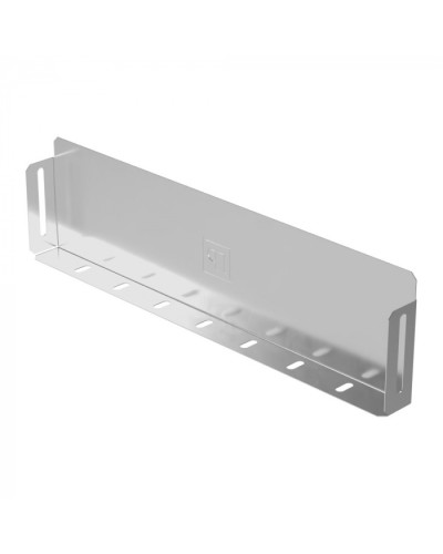 Заглушка лотка Стандарт INOX (AISI 304) 400х100 Промрукав (PR16.2484) в Чебоксарах Аксессуары для лотков Pintop.ru