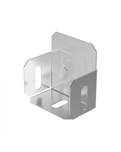 Заглушка лотка Стандарт INOX (AISI 304) 50х50 Промрукав (PR16.2490) в Чебоксарах Аксессуары для лотков Pintop.ru