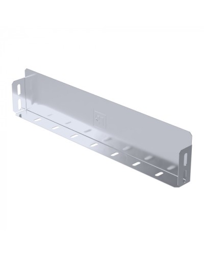 Заглушка лотка Стандарт INOX (AISI 316) 400х80 Промрукав (PR16.2507) в Чебоксарах Аксессуары для лотков Pintop.ru