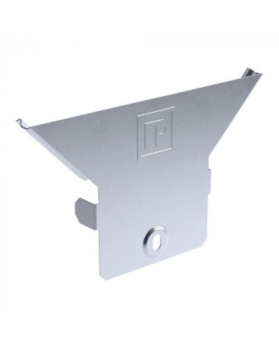 Крышка ответвителя вертикального Стандарт INOX (AISI 316) 100 Промрукав (PR16.2589) в Чебоксарах Аксессуары для лотков Pintop.ru