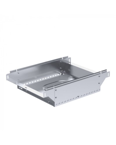 Ответвитель Т-образный вертикальный Стандарт INOX (AISI 316) 400х50 Промрукав (PR16.2760) в Чебоксарах Аксессуары для лотков Pintop.ru