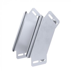 Угол вертикальный внешний 45 градусов Стандарт INOX (AISI 316) 100х80 Промрукав (PR16.2929)