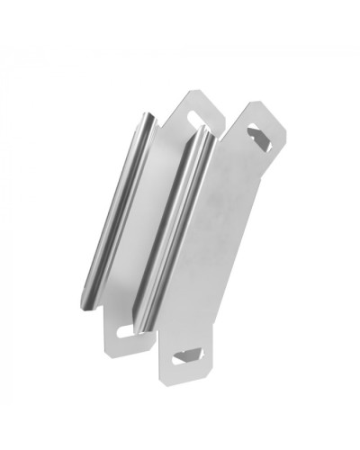 Угол вертикальный внешний 90 градусов Стандарт INOX (AISI 304) 50х50 Промрукав (PR16.2987) в Чебоксарах Аксессуары для лотков Pintop.ru