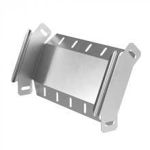 Угол вертикальный внешний 90 градусов Стандарт INOX (AISI 304) 300х50 Промрукав (PR16.2997)