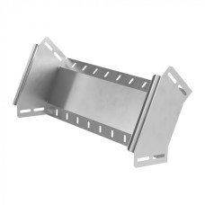 Угол вертикальный внешний 90 градусов Стандарт INOX (AISI 304) 500х100 Промрукав (PR16.3005)