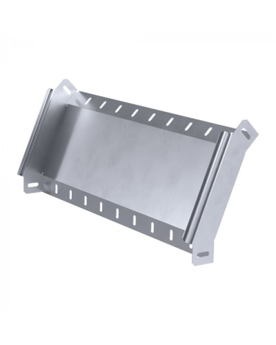 Угол вертикальный внешний 90 градусов Стандарт INOX (AISI 316) 500х50 Промрукав (PR16.3033) в Чебоксарах Аксессуары для лотков Pintop.ru