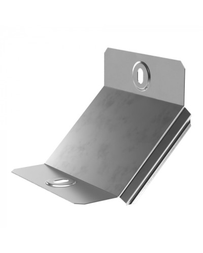 Крышка угла вертикального внутреннего 45 градусов Стандарт INOX (AISI 304) 100 Промрукав (PR16.3164) в Чебоксарах Аксессуары для лотков Pintop.ru