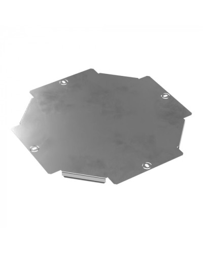 Крышка ответвителя Х-образного Стандарт INOX (AISI 304) 200 Промрукав (PR16.3196) в Чебоксарах Аксессуары для лотков Pintop.ru