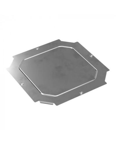 Крышка ответвителя Х-образного Стандарт INOX (AISI 304) 400 Промрукав (PR16.3198) в Чебоксарах Аксессуары для лотков Pintop.ru