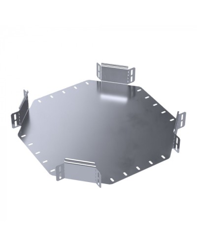 Ответвитель Х-образный Стандарт INOX (AISI 316) 300х80 Промрукав (PR16.3212) в Чебоксарах Аксессуары для лотков Pintop.ru