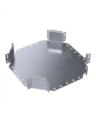 Ответвитель Х-образный Стандарт INOX (AISI 316) 300х100 Промрукав (PR16.3213) в Чебоксарах Аксессуары для лотков Pintop.ru