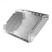 Угол вертикальный внутренний 90 градусов Стандарт INOX (AISI 304) 400х80 Промрукав (PR16.3275)