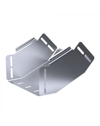 Угол вертикальный внутренний 45 градусов Стандарт INOX (AISI 316) 200х100 Промрукав (PR16.3292) в Чебоксарах Аксессуары для лотков Pintop.ru