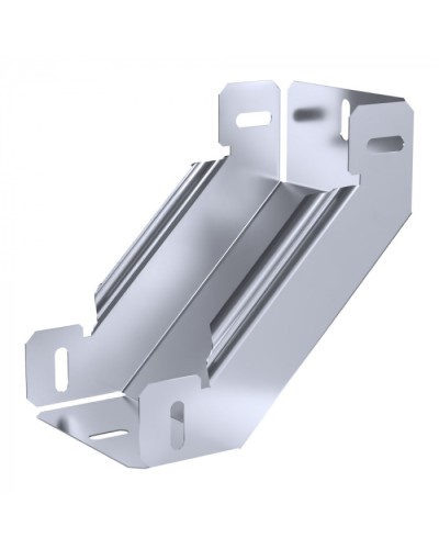 Угол вертикальный внутренний 90 градусов Стандарт INOX (AISI 316) 100х50 Промрукав (PR16.3344) в Чебоксарах Аксессуары для лотков Pintop.ru