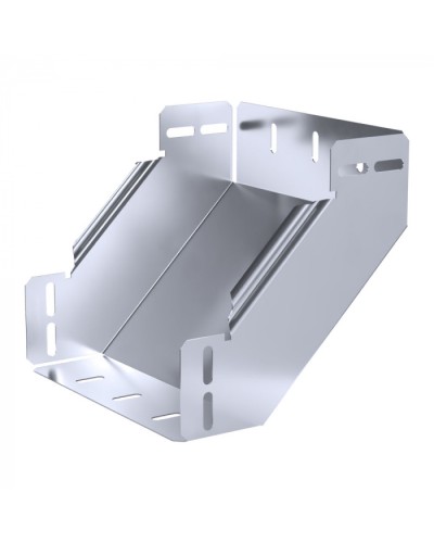 Угол вертикальный внутренний 90 градусов Стандарт INOX (AISI 316) 200х80 Промрукав (PR16.3351) в Чебоксарах Аксессуары для лотков Pintop.ru