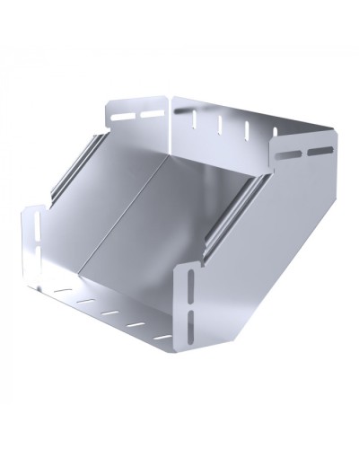 Угол вертикальный внутренний 90 градусов Стандарт INOX (AISI 316) 300х100 Промрукав (PR16.3355) в Чебоксарах Аксессуары для лотков Pintop.ru