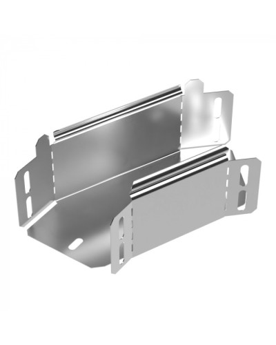 Угол горизонтальный 45 градусов Стандарт INOX (AISI 304) 100х80 Промрукав (PR16.3405) в Чебоксарах Аксессуары для лотков Pintop.ru