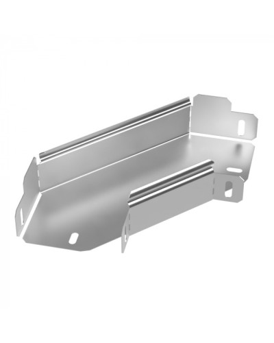 Угол горизонтальный 90 градусов Стандарт INOX (AISI 304) 100х50 Промрукав (PR16.3494) в Чебоксарах Аксессуары для лотков Pintop.ru