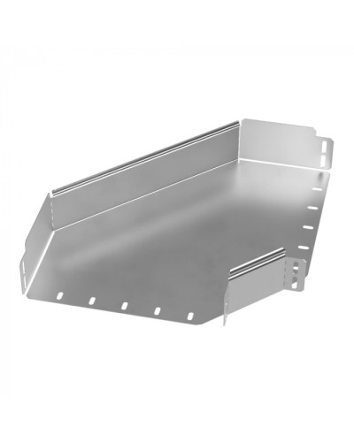 Угол горизонтальный 90 градусов Стандарт INOX (AISI 304) 300х80 Промрукав (PR16.3504) в Чебоксарах Аксессуары для лотков Pintop.ru