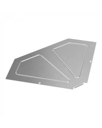 Крышка угла горизонтального 90 градусов Стандарт INOX (AISI 304) 600 Промрукав (PR16.3522) в Чебоксарах Аксессуары для лотков Pintop.ru