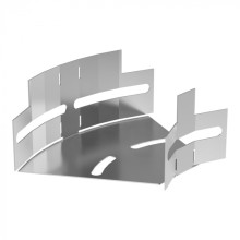 Угол горизонтальный изменяемый 0-45 градусов Стандарт INOX (AISI 304) 100х50 Промрукав (PR16.3584)