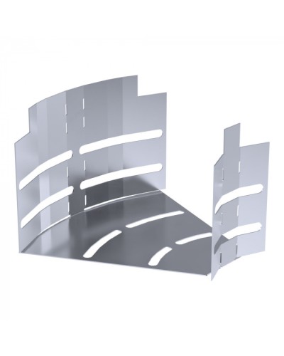 Угол горизонтальный изменяемый 0-45 градусов Стандарт INOX (AISI 316) 150х100 Промрукав (PR16.3619) в Чебоксарах Аксессуары для лотков Pintop.ru