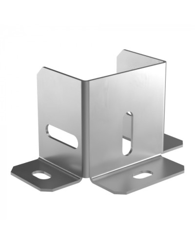 Универсальный ввод трассы лотков Стандарт INOX (AISI 304) 50х50 Промрукав (PR16.3673) в Чебоксарах Аксессуары для лотков Pintop.ru