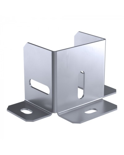 Универсальный ввод трассы лотков Стандарт INOX (AISI 316) 50х50 Промрукав (PR16.3695) в Чебоксарах Аксессуары для лотков Pintop.ru