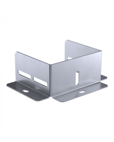 Универсальный ввод трассы лотков Стандарт INOX (AISI 316) 100х100 Промрукав (PR16.3698) в Чебоксарах Аксессуары для лотков Pintop.ru