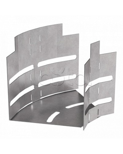 Угол горизонтальный изменяемый 0-45 градусов Стандарт 100х100 Промрукав (PR16.0984) в Чебоксарах Аксессуары для лотков Pintop.ru