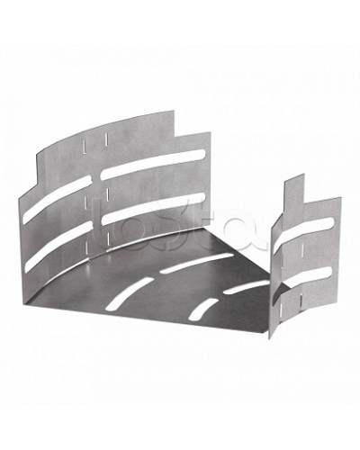 Угол горизонтальный изменяемый 0-45 градусов Стандарт 150х80 Промрукав (PR16.0986) в Чебоксарах Аксессуары для лотков Pintop.ru