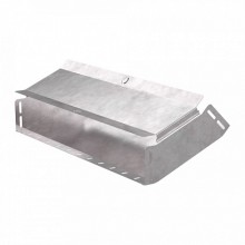 Угол вертикальный внутренний 45 градусов с крышкой Стандарт 600х100 Промрукав (PR16.0600)