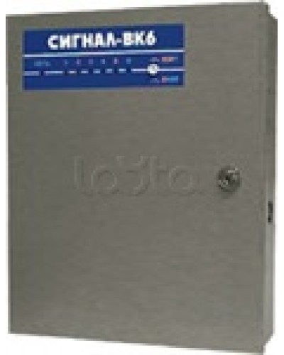 Прибор приемно-контрольный охранно-пожарный Радий Сигнал-ВК6 в Чебоксарах Приемно-контрольные приборы Pintop.ru