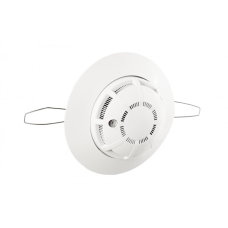 Извещатель пожарный дымовой оптико-электронный Рубеж ИП 212-45 V2.04 (для подвесного потолка) сетка металлическая