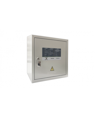 Шкаф управления адресный Рубеж ШУН/В-15-01-ПЧ-R3 в Чебоксарах Адресная система пожарной сигнализации РУБЕЖ Pintop.ru