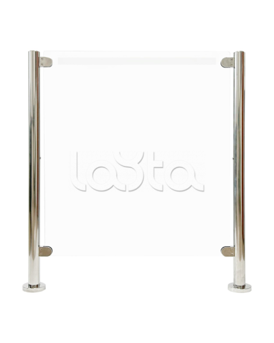 RUBEZH STRAZH Стойка вертикальная СВ-3Н (стекл.) в Чебоксарах Ограждения Pintop.ru