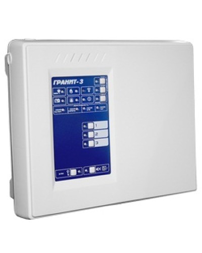 Прибор приемно-контрольный охранно-пожарный Сибирский Арсенал Гранит-3Л с УК в Чебоксарах Приемно-контрольные приборы Pintop.ru