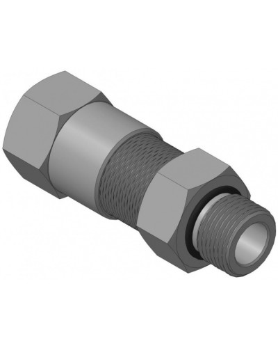 Кабельный ввод с резьбой G1/2 для открытой прокладки кабеля с проходным диаметром d=8-12 мм Спектрон КВН-12-М-G1/2 в Чебоксарах Аксессуары для кабель-канала Pintop.ru