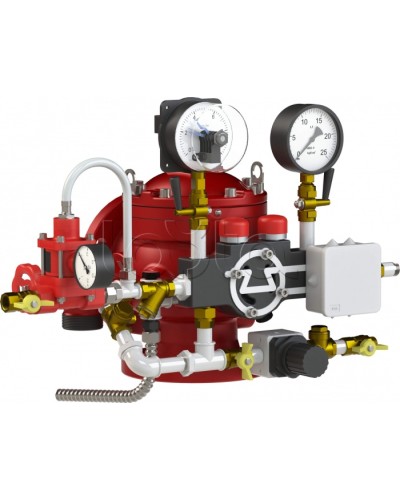 Узел управления спринклерный воздушный с электроклапаном Спецавтоматика УУ-С150/1,6Вз (Э24)-ВФ.О4-01 в Чебоксарах Дополнительное оборудование пожаротушения Pintop.ru