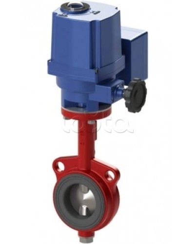 Затвор дисковый с электроприводом Спецавтоматика Затвор дисковый с электроприводом Зт 100/1,6(Э220М)-Ф.УЗ.1-АН-100 в Чебоксарах Устройства пуска водяного пожаротушения Pintop.ru