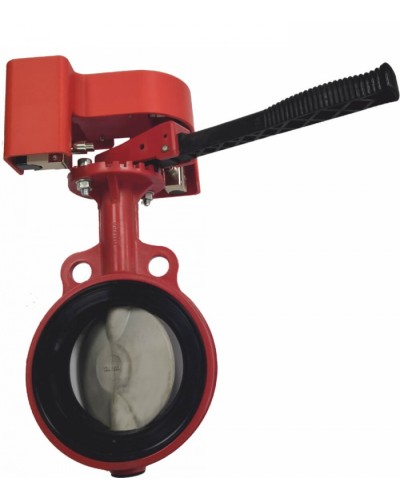 Затвордисковый с ручным приводом с контролем положения УКПЗА Спецавтоматика 3т65/1,6(Р)-Ф.УЗ.1-АК-65v1 в Чебоксарах Затворы дисковые Pintop.ru