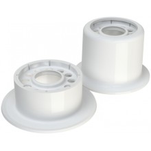 Спецавтоматика Устройство углубленного монтажа водяных оросителей (L28 мм) белый (RAL 9016), пластиковый держатель с отверстиями