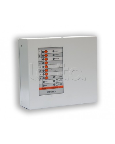 Прибор приемно-контрольный охрано-пожарный ВЭРС-ПК8М версия 3.2 в Чебоксарах Приемно-контрольные приборы Pintop.ru