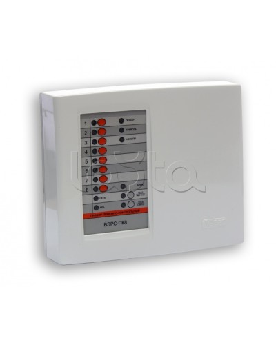 Прибор приемно-контрольный охрано-пожарный ВЭРС-ПК 8П-РС версия 3.2 в Чебоксарах Приемно-контрольные приборы Pintop.ru