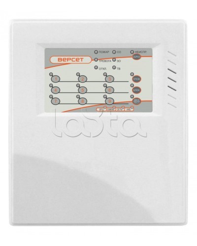 Прибор приемно-контрольный охранно-пожарный ВЕРСЕТ 09 в Чебоксарах Приемно-контрольные приборы Pintop.ru