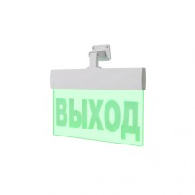 Табло ВИСТЛ Молния-220-УЛЬТРА (вертикальное крепление) "Человек влево стрелка вверх в дверь"