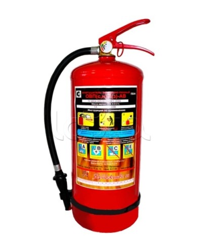 Огнетушитель воздушно-пенный Ярпожинвест ОВП-10(з) в Чебоксарах Огнетушители Pintop.ru