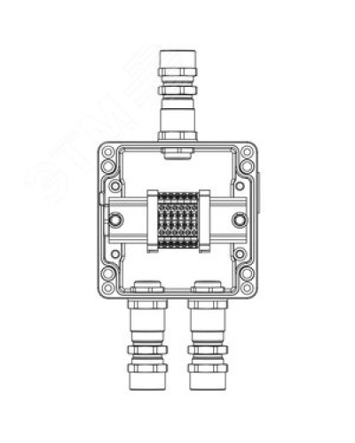 TBE-A-12-(6xCBC.2)-2xKA2MHK(A)-1xKA2MHK(C)1Ex e IIC Т5 Gb / Ex tb IIIC T95°C Db IP66 DKC (1201.121.22.121B) в Чебоксарах Комутационные взрывозащищенные коробки Pintop.ru