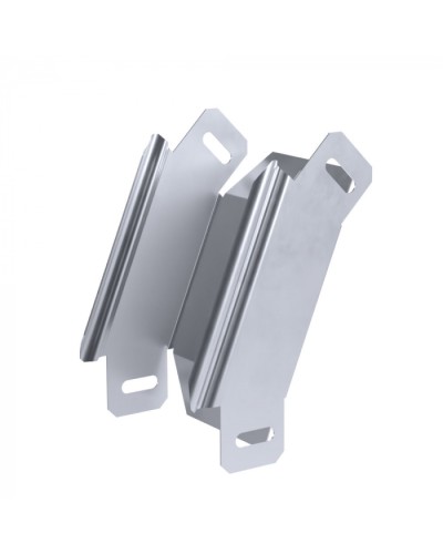 Угол вертикальный внешний 90 градусов Стандарт INOX (AISI 316) 150х50 Промрукав (PR16.3021) в Чебоксарах Аксессуары для лотков Pintop.ru